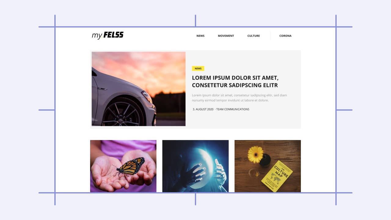 Flexible portal for internal comms